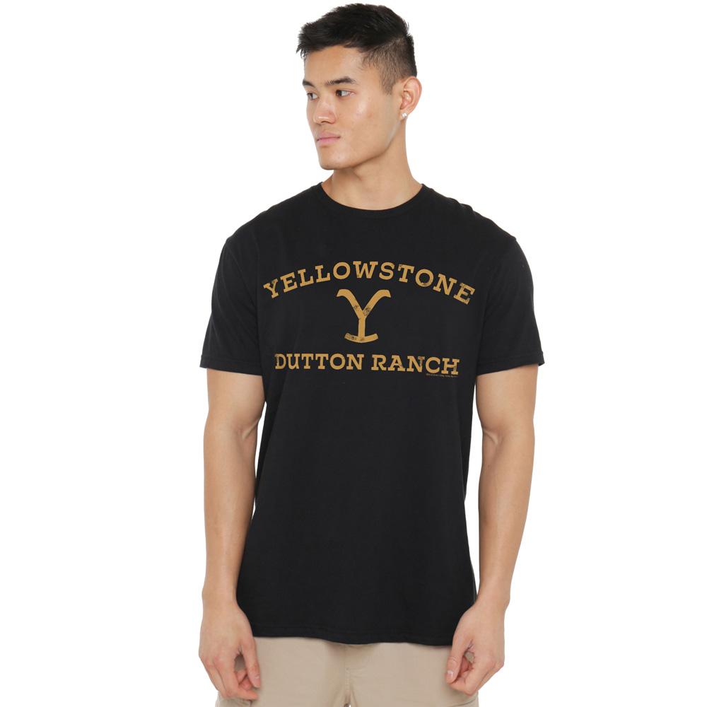 Yellowstone Mens Arched Logo T-Shirt