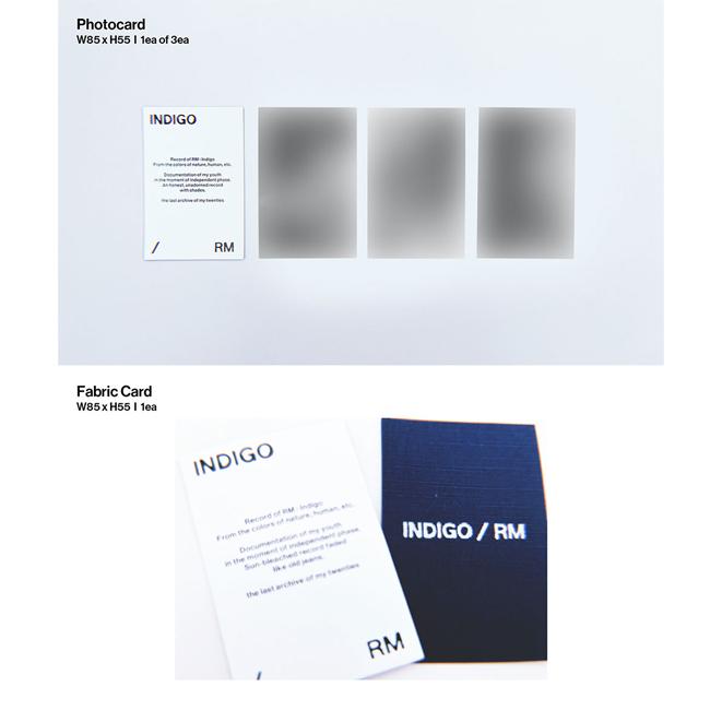 BTS Книжное издание RM 'INDIGO' / альбом Weverse