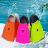 Silicone Training Short Fins: Adult & Children's Snorkeling and Freestyle Diving