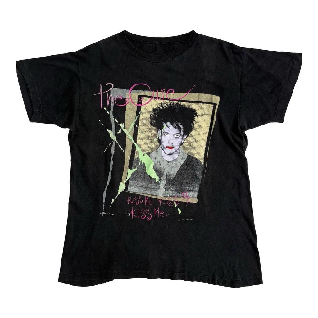 The Cure 1987 87 80s Vintage Kiss Me Robert Smith Brockum Album Rare Unisex T-Shirt