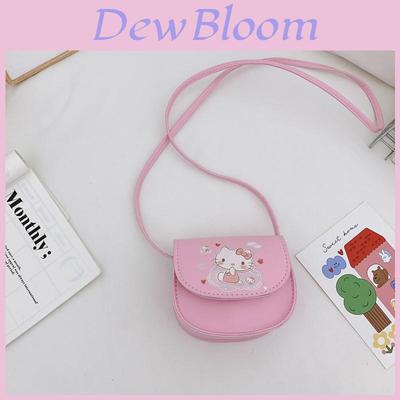 Детская сумка через плечо Sanrio Hello Kitty с дышащей PU для повседневного использования