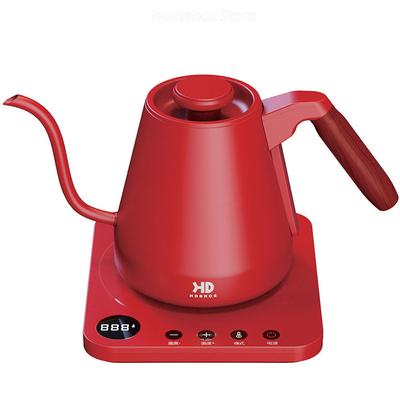 Электрический чайник на гибкой шее, 1500 Вт, кофейник для ручного заваривания, термочайник, кувшин для кофе, чайники с контролем температуры, умный чайник 800 мл