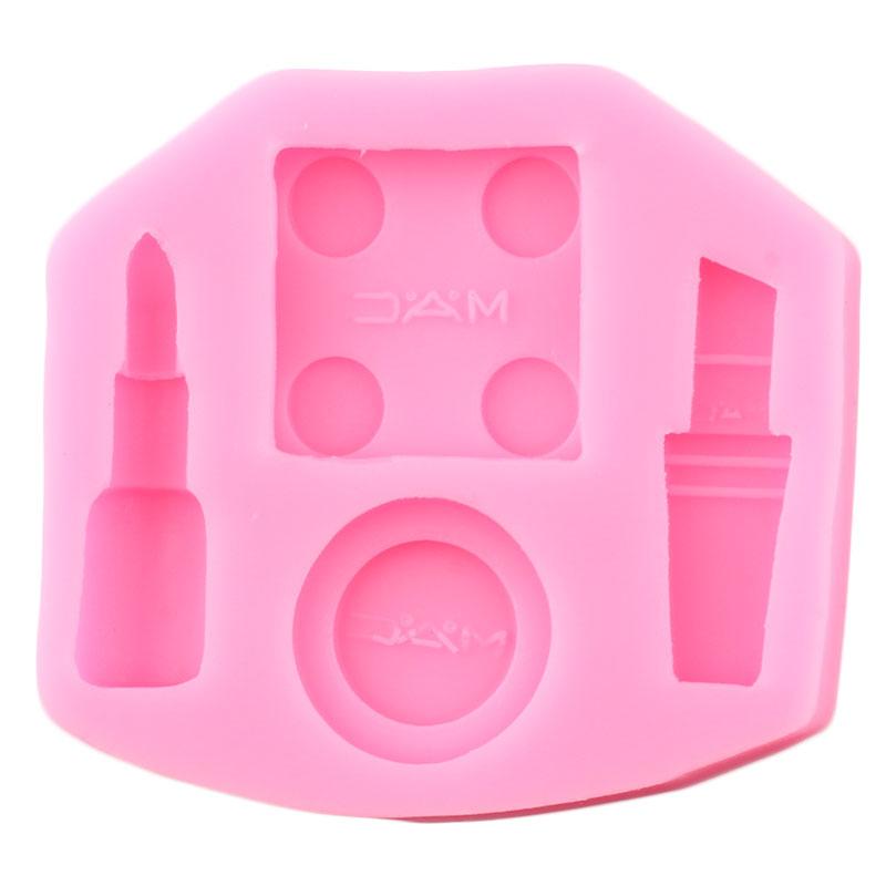 Силиконовые формы для губной помады, инструменты для макияжа, инструменты для украшения торта из помадки, форма для кексов, полимерная глина, формы для конфет, шоколада и мастики