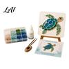 Marine Animal Art Projects DIY Sea Glass Mosaic Kit Ocean Themed Craft Set for Adults Beginner Friendly Beginner Handmade Material Pack Coastal