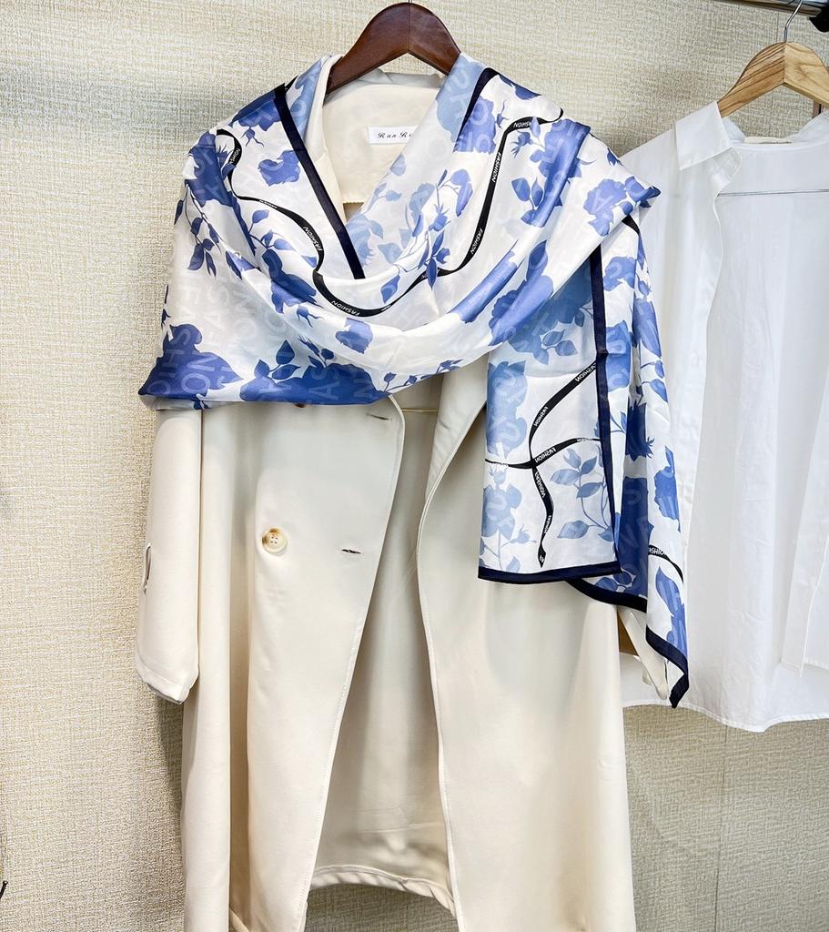 Ханчжоу 100% натуральный шелковый шарф для женщин, бандана, длинные шарфы, платок, роскошный высококачественный хиджаб, эшарпе, пашмина