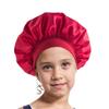 Children's Satin Sleep Cap - Soft Elastic Silk-like Hair Care Hat