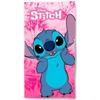 Beach Towel - Disney - Stitch - Pink - 140x70 Cm - 100% Polyester