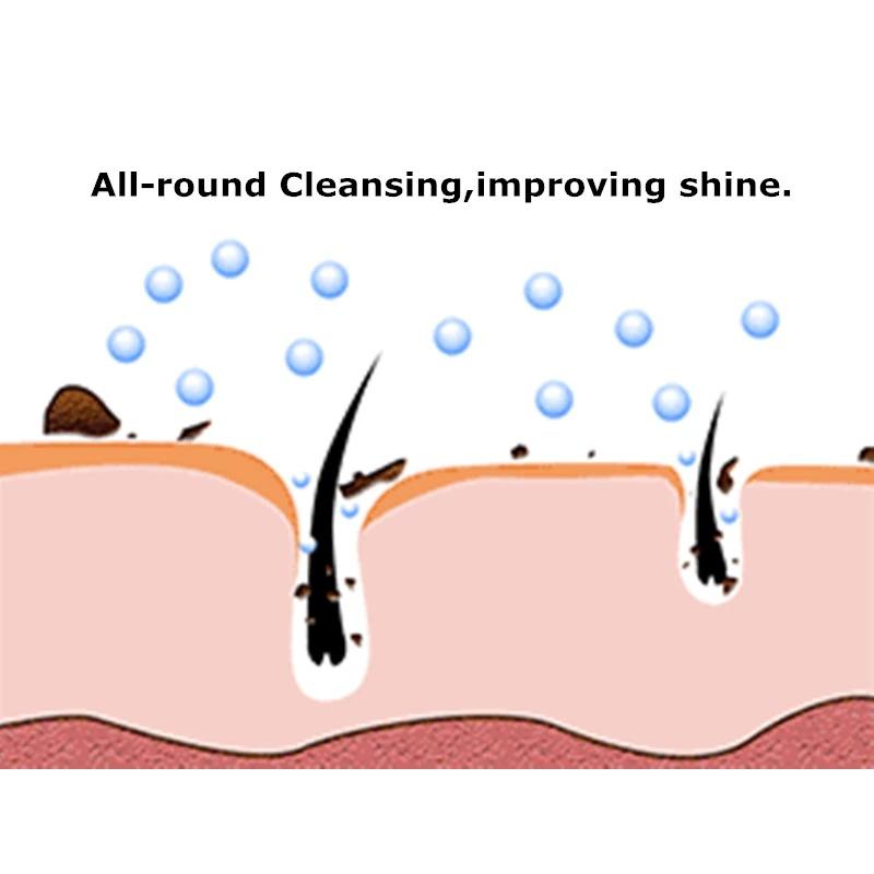 Силиконовая электрическая щетка для чистки лица Вибрационный очиститель лица Глубокая очистка пор Средства по уходу за кожей лица Массажер Омоложение