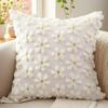 Plush Backrest Cover Warm Pillowcase Cozy Sofa Cushion Cover  Easter