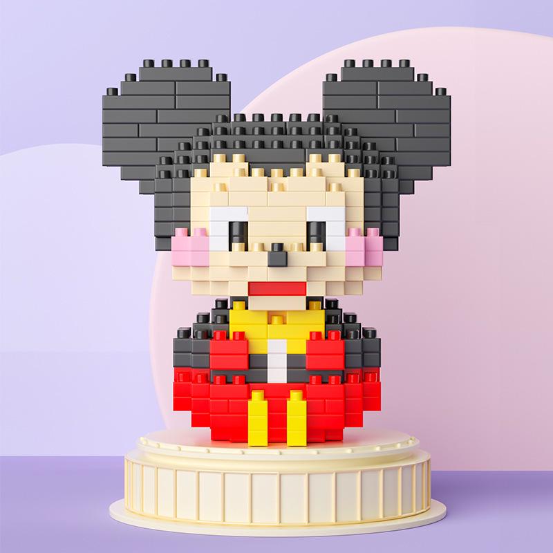 LEGO-Compatible Mini Building Blocks: Cartoon Figurines & Educational Toys