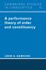 Книга A Performance Theory of Order and Constituency