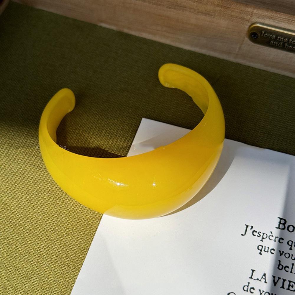 Необычный браслет из смолы Допамин C-образные браслеты-манжеты Преувеличенный преувеличенный браслет-украшение