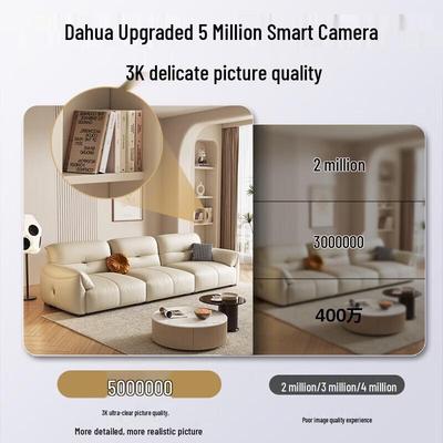 Dahua 5MP AI WiFi PTZ Домашняя камера безопасности CN вилка (адаптер в комплекте)