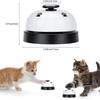 2pcs/set Cartoon Pet Training Bells Footprint Pattern Call Bell Dog Doorbells Funny Pet Interactive Feeding Reminder