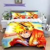 Naruto Uzumaki Naruto Pattern Bedding Home Decoration Birthday Gift (1 * duvet cover + 2 * pillowcase, without core)