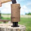 Колун для растопки Дровокол из высокоуглеродистой стали Эффективный дровокол с 4 винтами Простой в использовании Портативная растопка