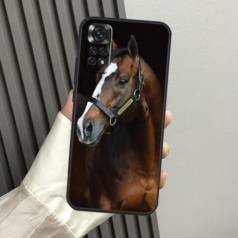 Чехол Животное Скакун Лошадь Для Xiaomi Redmi Note 10 Pro Note 11 8 9 12 Pro 11S 10S 8T Redmi 10C 12C 9C 9T