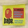A Bathing Ape Print Short Sleeve T-shirt XS White Men's Used