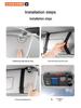 Toyota AQUA Car Sun Visor Multifunctional Storage Clip & Decorative Card Holder