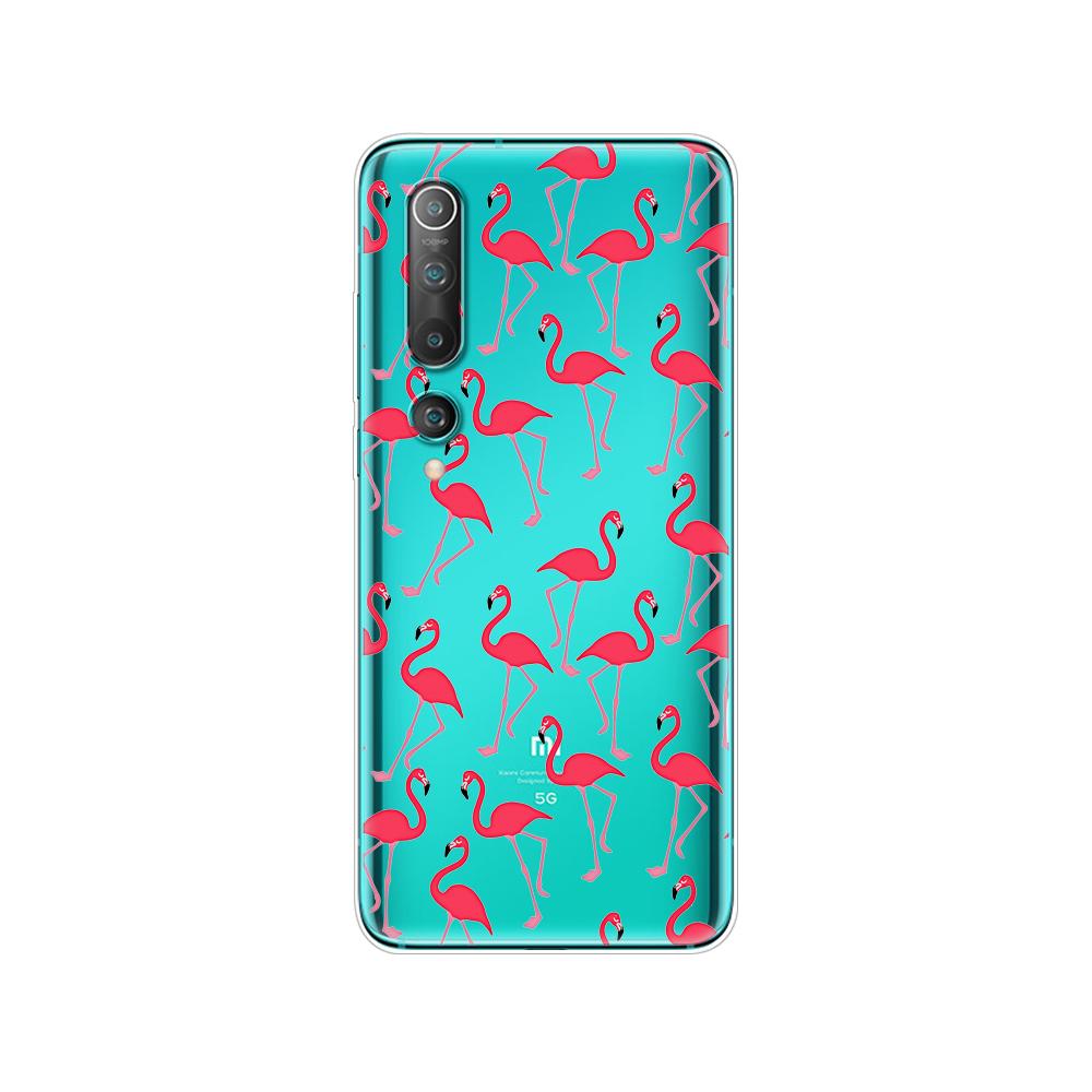 Силиконовый чехол для Xiaomi Mi 10, мягкий чехол из ТПУ на заднюю панель телефона для Xiaomi Mi 10 Pro Mi10 Etui 6,67 "полный защитный чехол-бампер