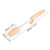 Silicone Spatula Spoon with Rubber Handle 300mm/12" Heat-resistant Scraper for Baking Cooking Mixing Pink