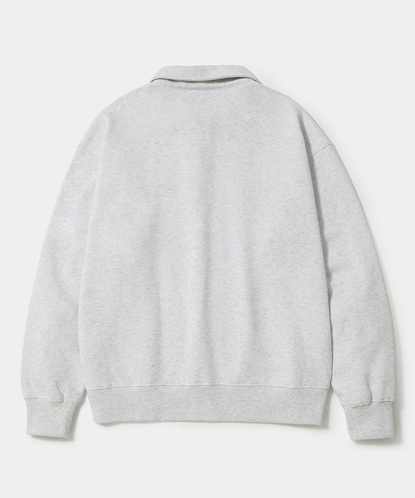 Толстовки Columbia University Cu Arch Fleece с молнией до середины_Светлый меланж