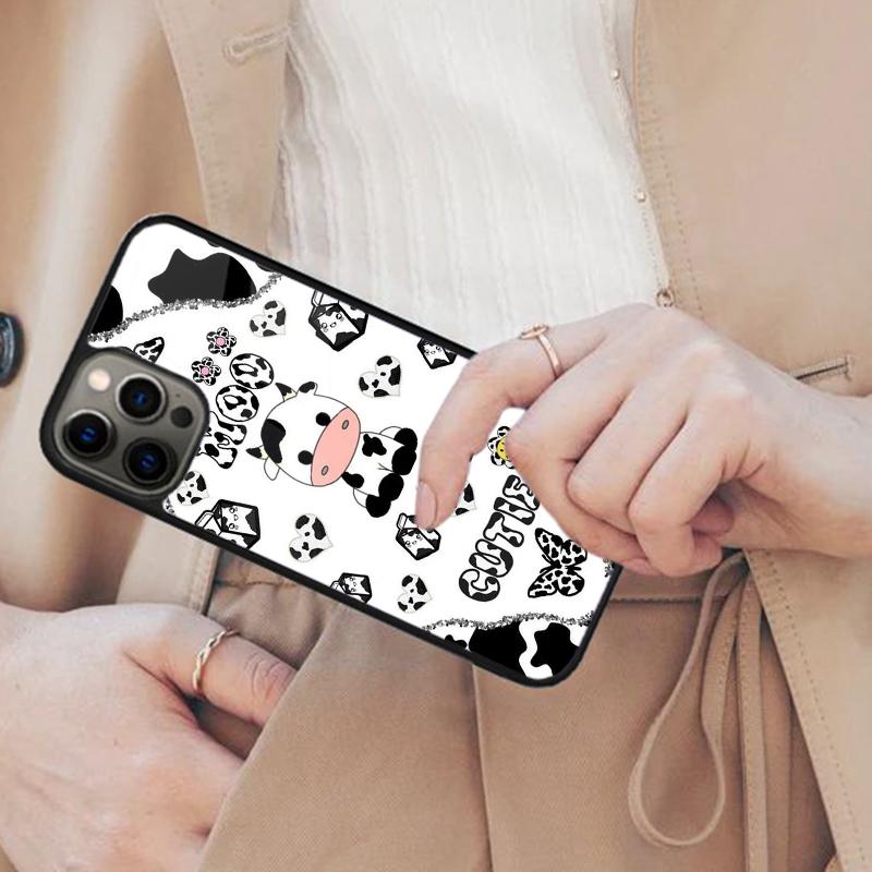 Dairy Cattle Cow Speckle Magnetic Phone Case For APPLE iPhone 17 Air 16 14 13 12 Pro Max 15 Plus Charge With MagSafe Cover