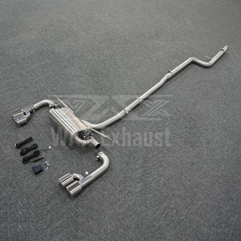 BMW 3/4 Series F30/F32 Exhaust Pipe Valve Mod (Stainless Steel, 2011-2018)