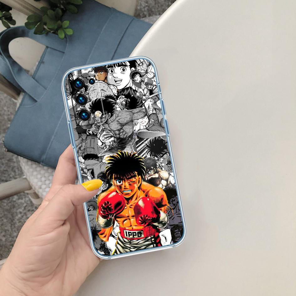 CJ64 Hajime no Ippo Phone Case for Motorola Moto Edge 20 30 40 50 S30 Fusion Ultra Pro Neo Lite + G200 G23
