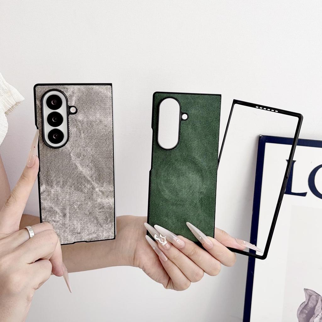 Магнитный чехол для телефона Samsung Z Fold8 Ultra, Темный деним (Совместимо с Z Fold 7/6/5)