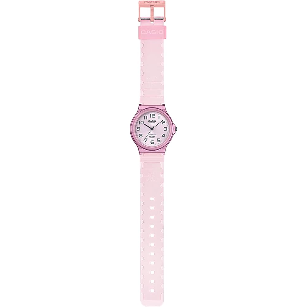 Casio Collection MQ-24S-4BJF Unisex Watch Clear Pink Color 38mm Water Resistant