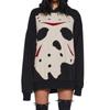 Y2K Autumn and Winter Long Sleeved Retro Hip-hop Streetwear Cartoon Printed Pullover Hoodie