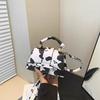 Fashionable French Small Square Bag With Unique Animal Print Patterns For Women