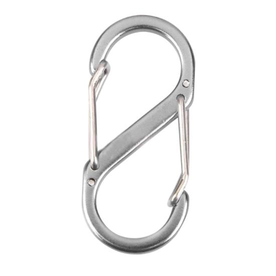 8 Shape Buckle Keychain Outdoor Camping Climbing Fast Hanging Hook Latch Hooks