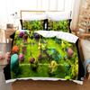 Monster University Duvet Cover Pillowcase Monster Company Bedding Set Adult Boy Girl Bedroom Decoration Children Gift