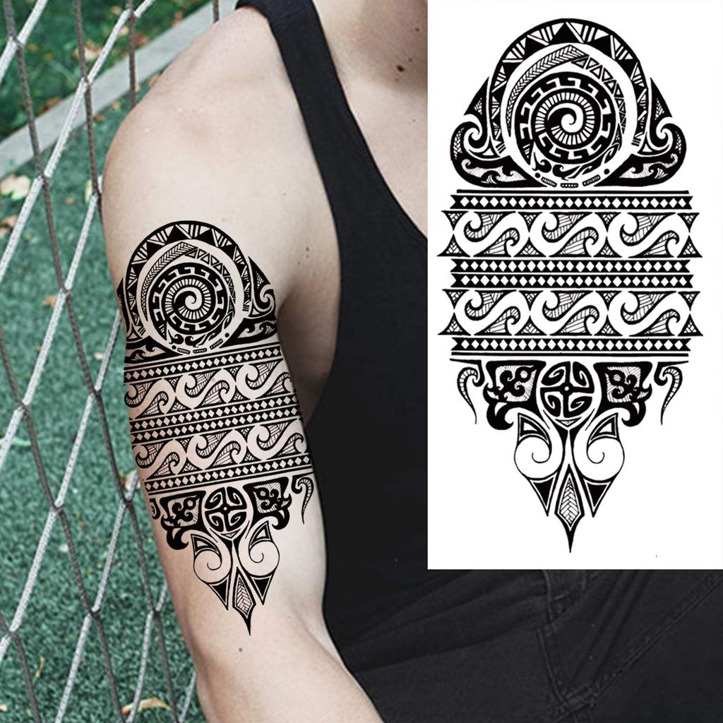 1 Sheet Black Butterfly Temporary Tattoos For Women Adults Fake Water Transfer Letter Tattoo Sticker Neck Hands