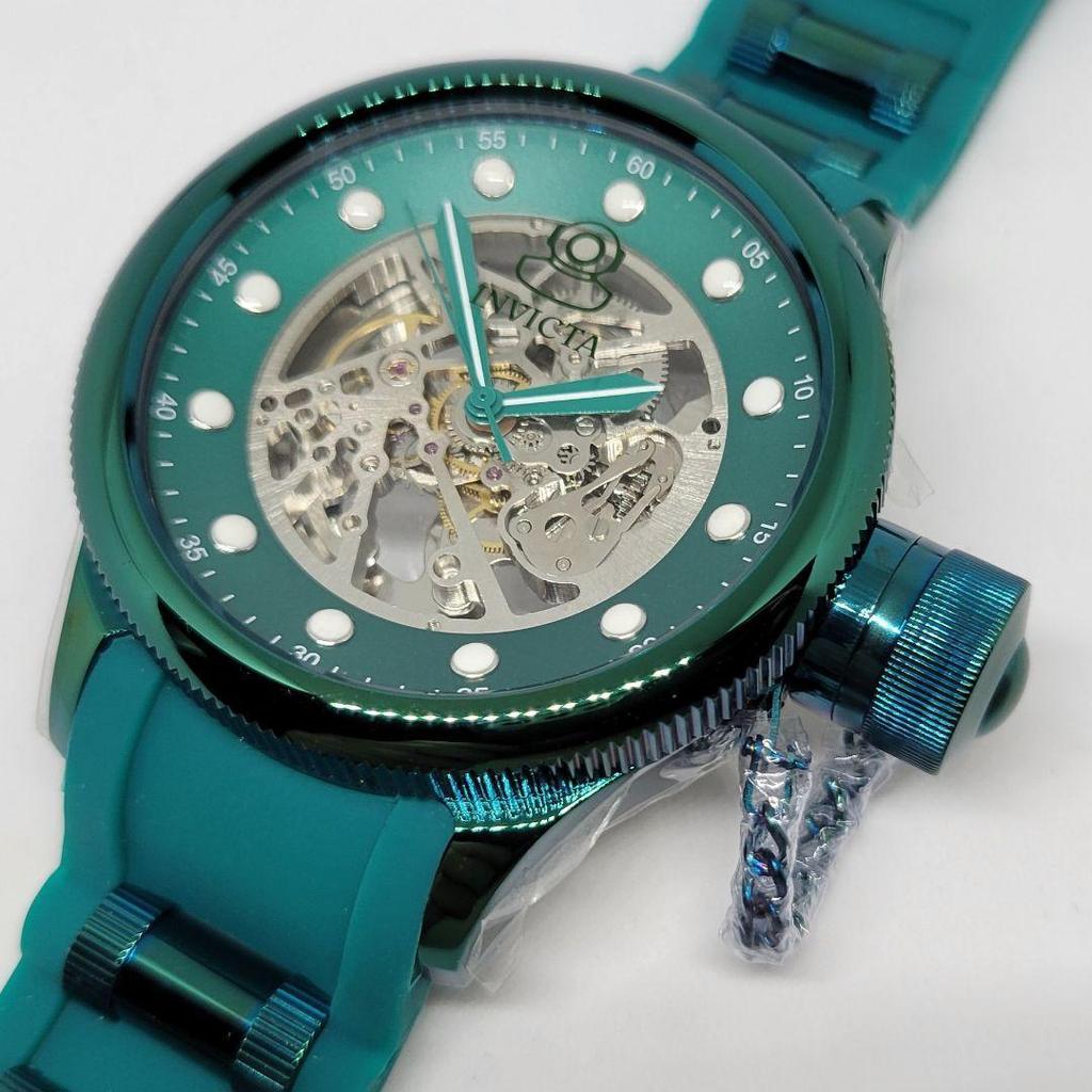 Б/у Invicta Invicta 51.5мм Pro Diver Skeleton x Зеленый