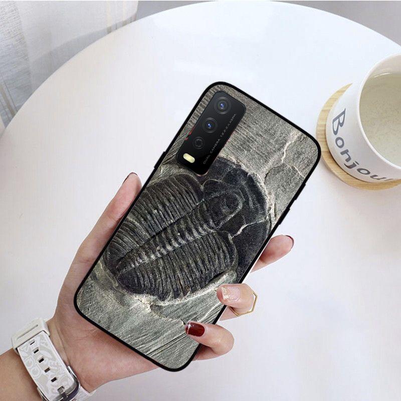 Биологические ископаемые Растение Динозавр Рыба Черепаха Для vivo Y31 Y30 Y33S Y11S Y12S Y17 Y20S Y21S Y1S Y53S Y15 Y91C V23 Чехлы coque