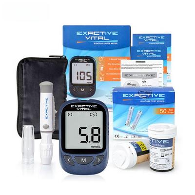 Глюкометр EXACTIVE VITAL с тест-полосками и ланцетами для экспорта