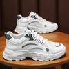 Spring Men's Shoes New Breathable Mesh Shoes Men's Trendy Versatile Thick-soled Sneakers Casual Daddy's Trendy Shoes