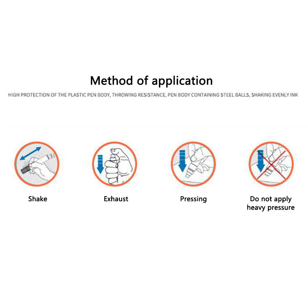 FLYSEA №1026 Маркер с низким запахом Цветные акриловые ручки для детского рисования