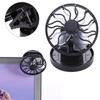 Handsfree Mini Solar Fan Solar Energy Panel Small Air Cooler Lightweight Outdoor Solar Fan Beach