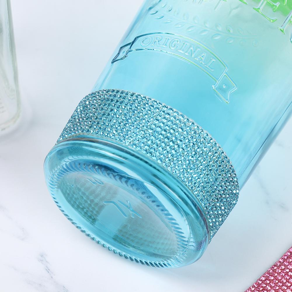 Party Gifts Decoration Bling Paster Crystal Sticker Glitter Trim Applique Rhinestone Sheet