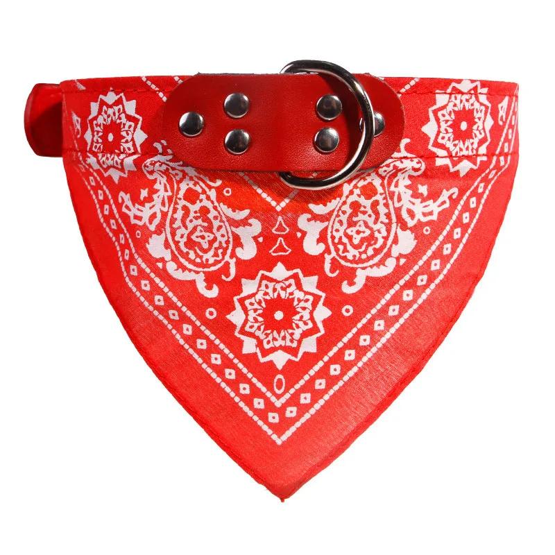 Cute Dog Cat Bandana Scarf Collar Pet Puppy Leads Adjustable Tie Scarf Neckerchief Bandana Dog Collar for Small Dogs Pet Product