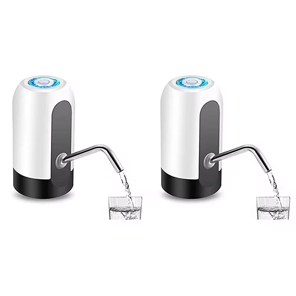 Портативный диспенсер для воды Электрический насос Зарядка через USB Водяной насос для 5-галлонной бутыли с удлинительным шлангом Инструменты для бутилированной воды