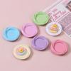 Cartoon Multicolor Swirl Plate Resin Glue DIY Accessories for Hairpins & Magnets