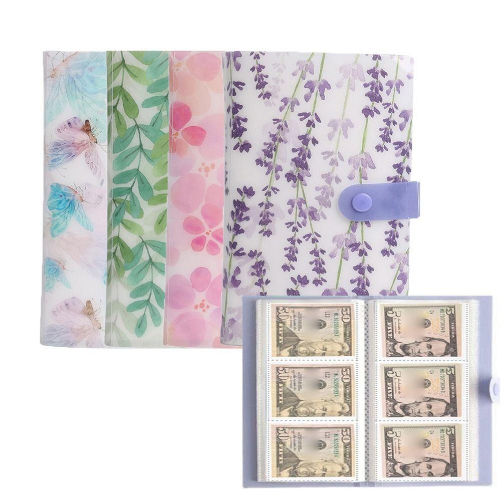 Waterproof Budgeting Planner Book Fun Way 120/240 Envelope Challenge Binder Cash Card