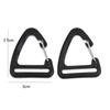 Accessories Plastic Alloy Spring Quickdraws Clip Keychain Belt Buckles Triangle Carabiner Hooks