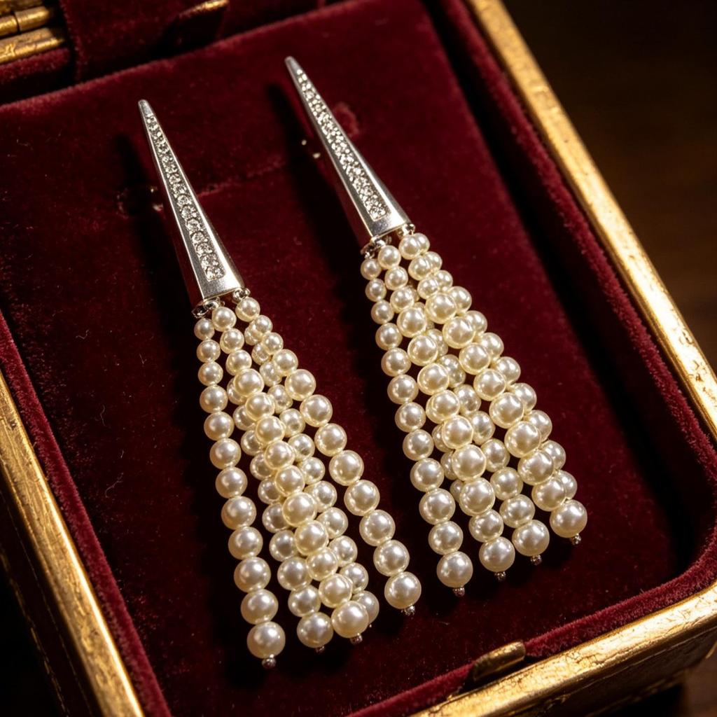 Винтажные Серьги-Гвоздики Черная Серия Игла из Серебра 925 Минималистичные Высококлассные Аксессуары с Индивидуальностью для Женщин