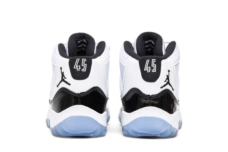 Детские кроссовки Jordan 11 Retro Concord (2018) (PS) Белый/Черный-Конкорд